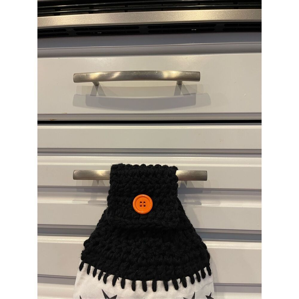 Crochet Top Kitchen Towel. This Is Where The Magic Happens - Picture 2 of 2